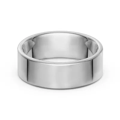 Flat Comfort-Fit Band (8mm)