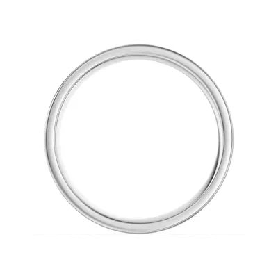 Flat Comfort-Fit Band (8mm)