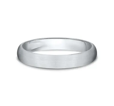 Midweight Classic Satin Finish Plain Band (3mm)