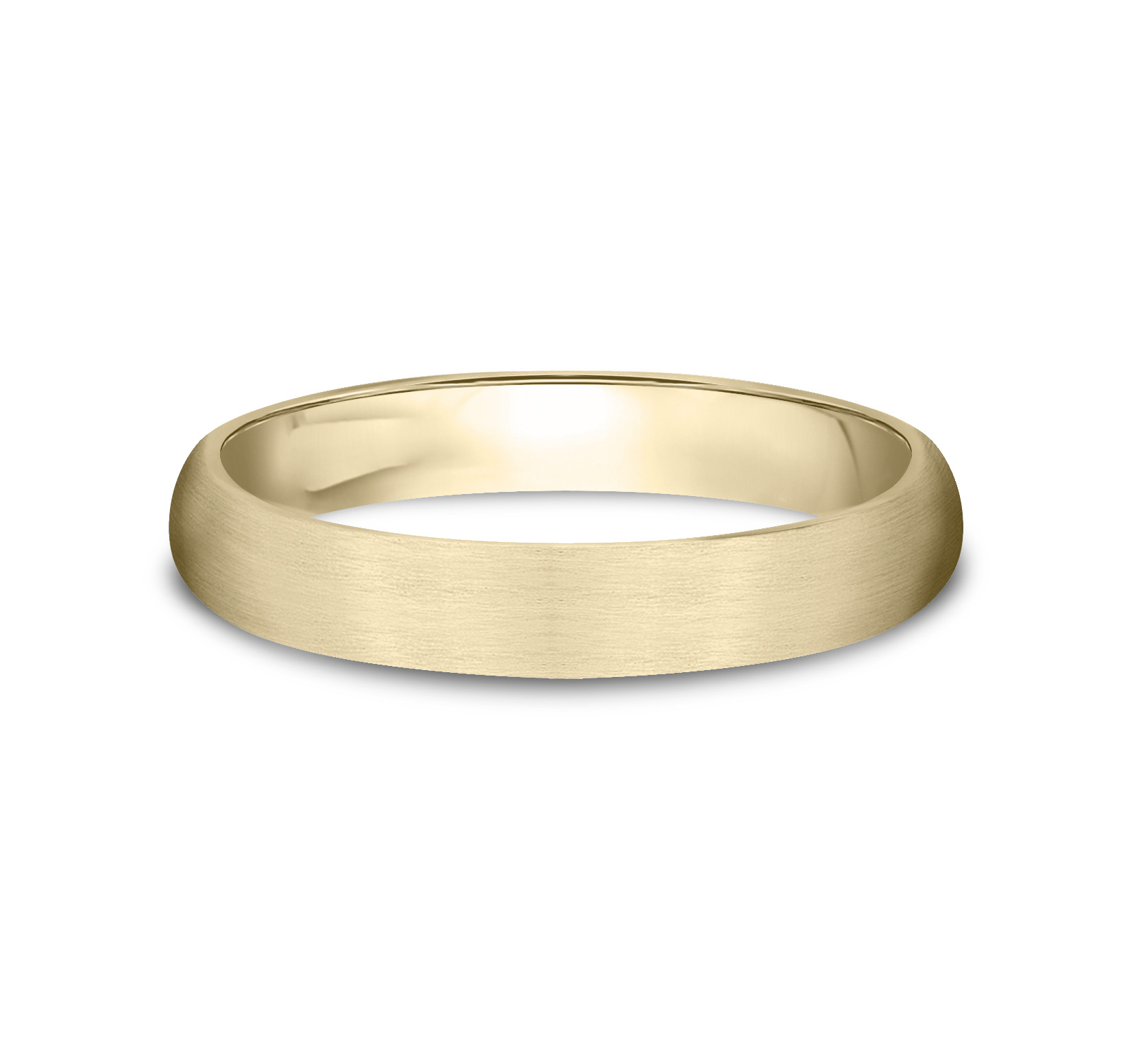 Midweight Classic Satin Finish Plain Band (3mm)