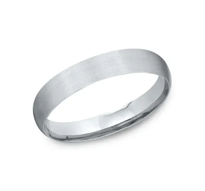Low Dome Comfort-Fit Satin Finish Band (3mm)