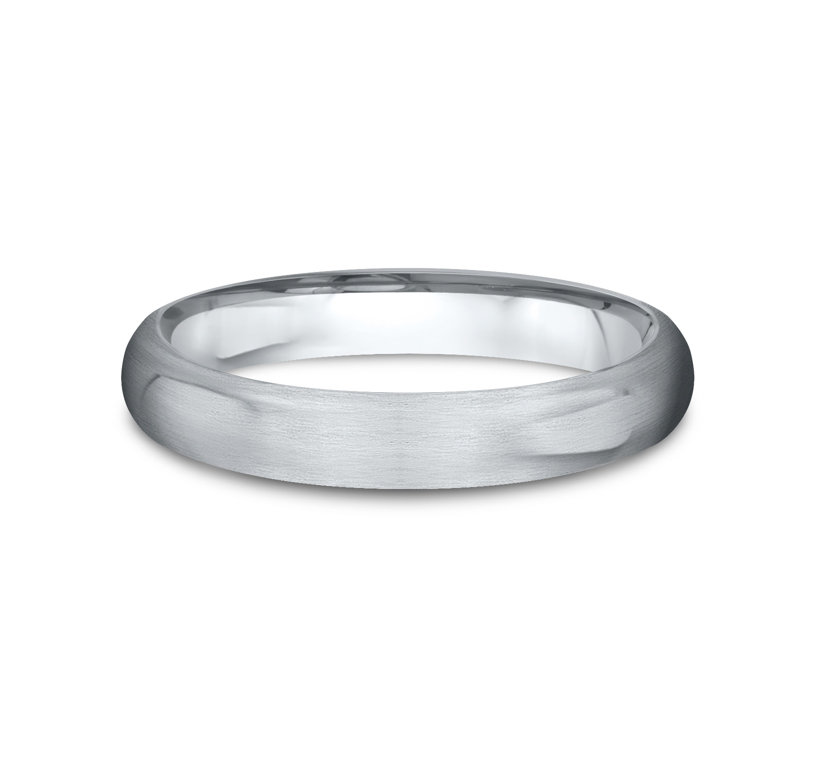Low Dome Comfort-Fit Satin Finish Band (3mm)
