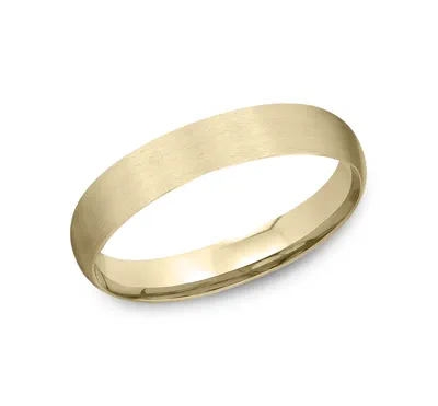Low Dome Comfort-Fit Satin Finish Band (3mm)