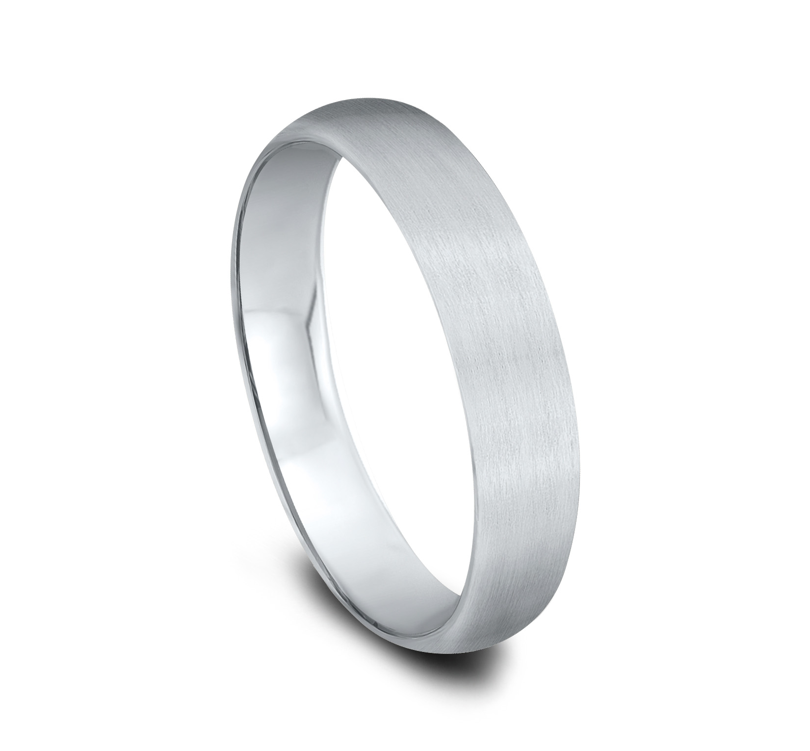 Midweight Classic Satin Finish Plain Band (4mm)