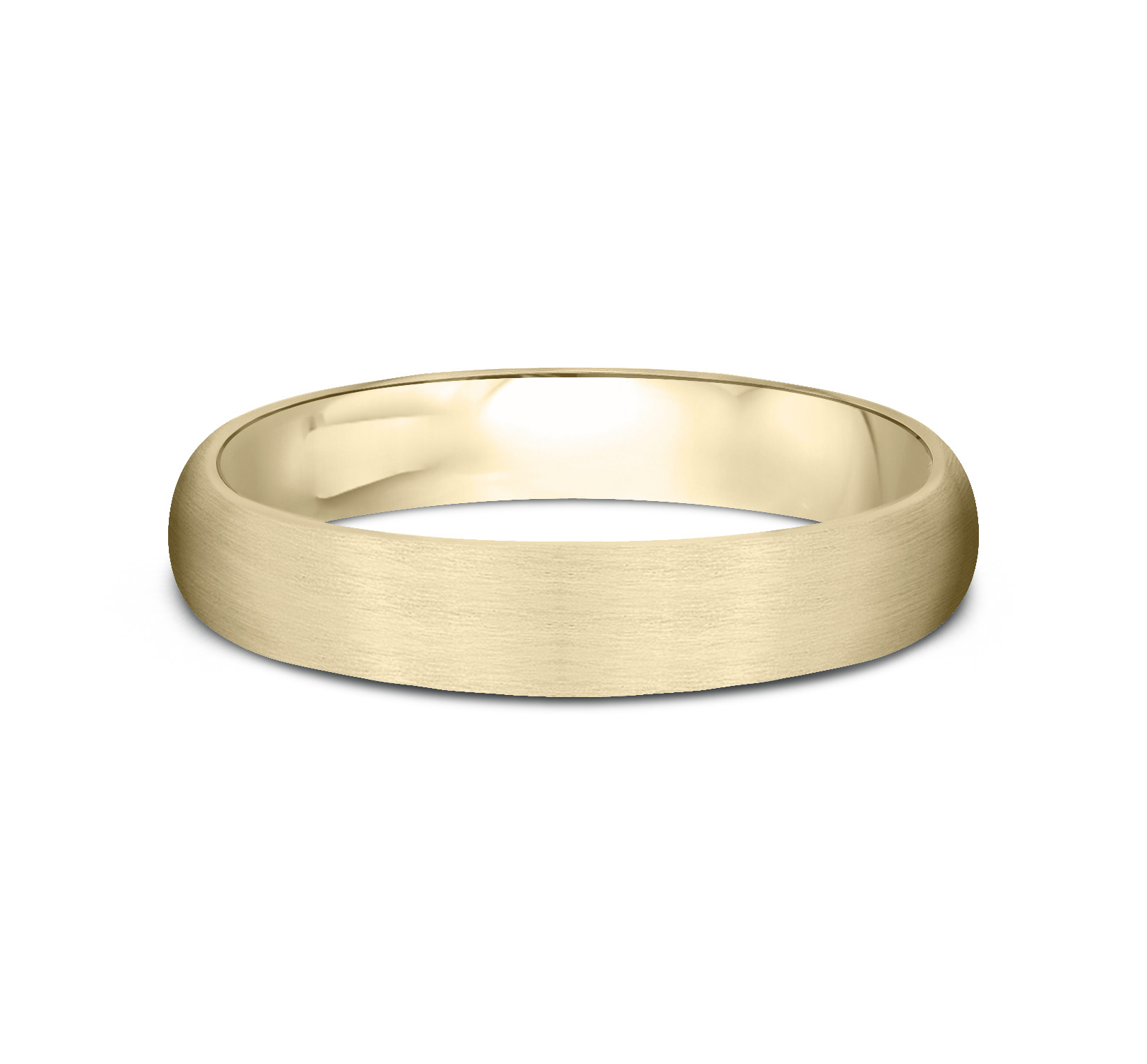 Midweight Classic Satin Finish Plain Band (4mm)