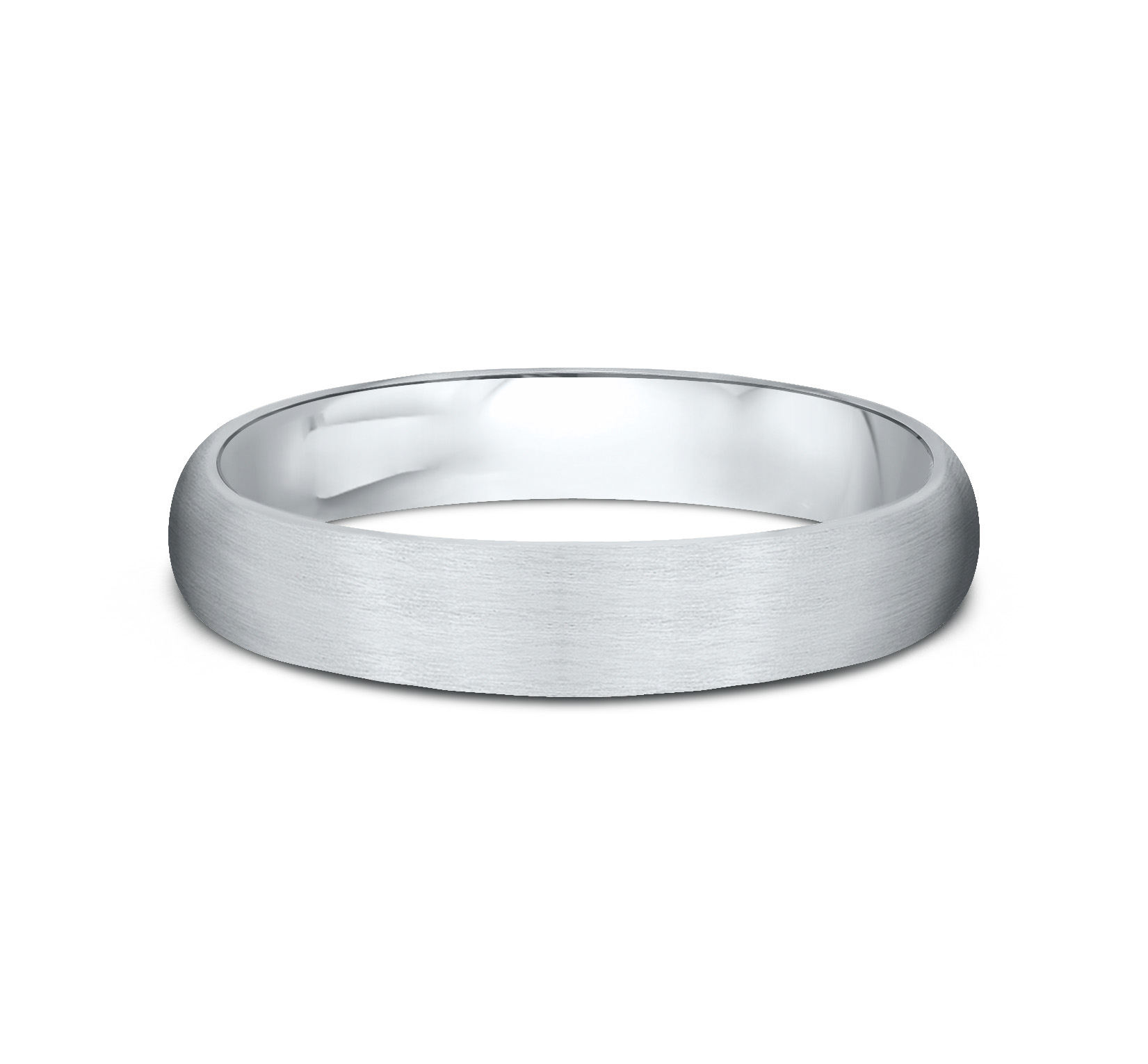 Midweight Classic Satin Finish Plain Band (4mm)