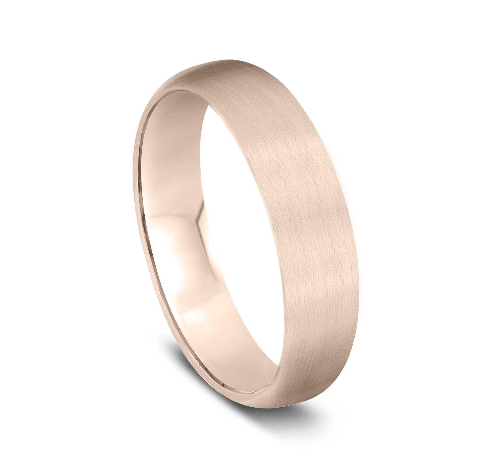 Midweight Classic Satin Finish Plain Band (5mm)