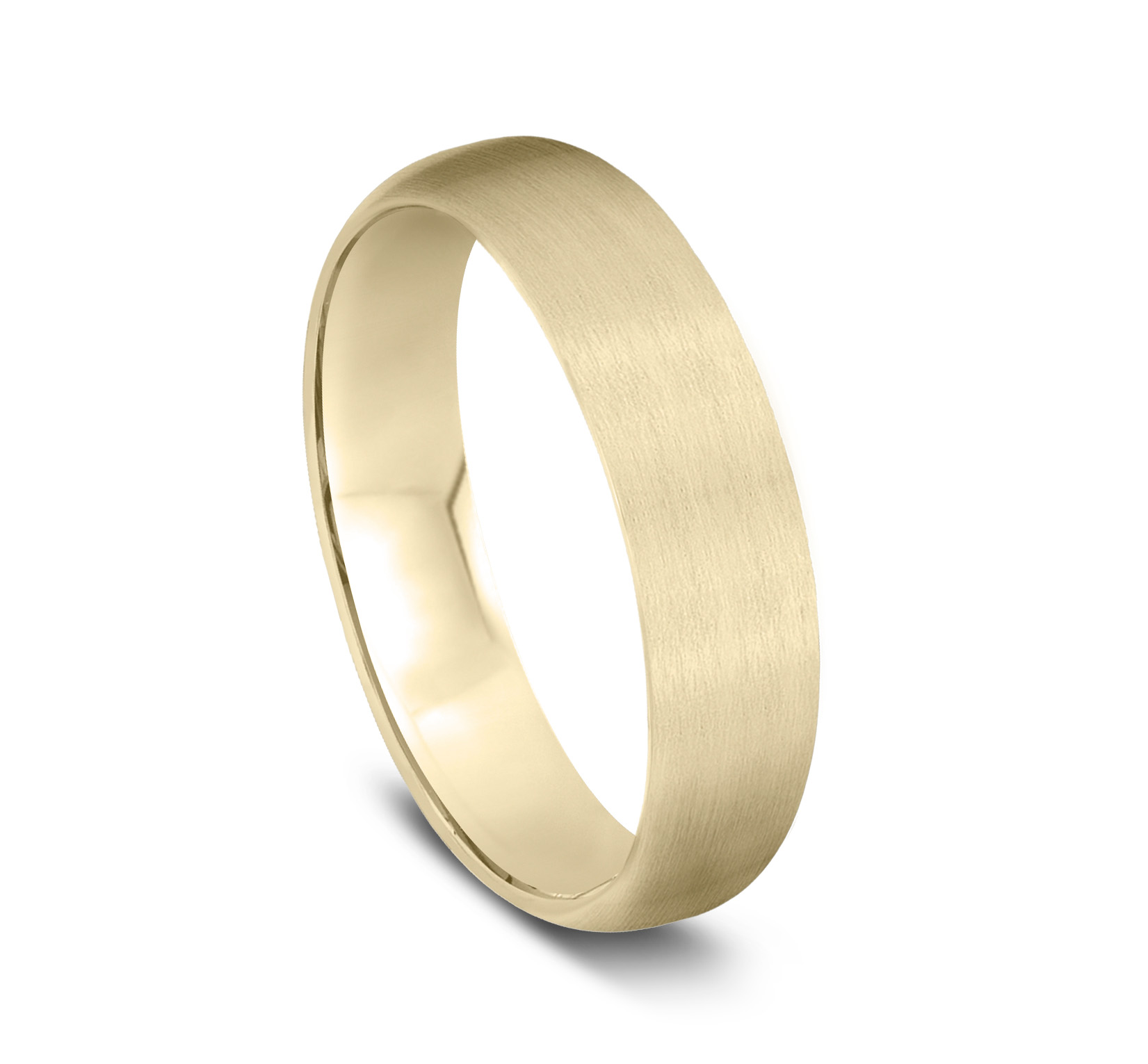 Midweight Classic Satin Finish Plain Band (5mm)