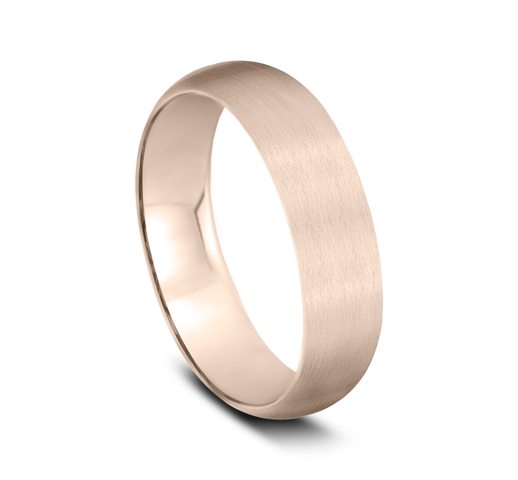 Midweight Classic Satin Finish Plain Band (6mm)