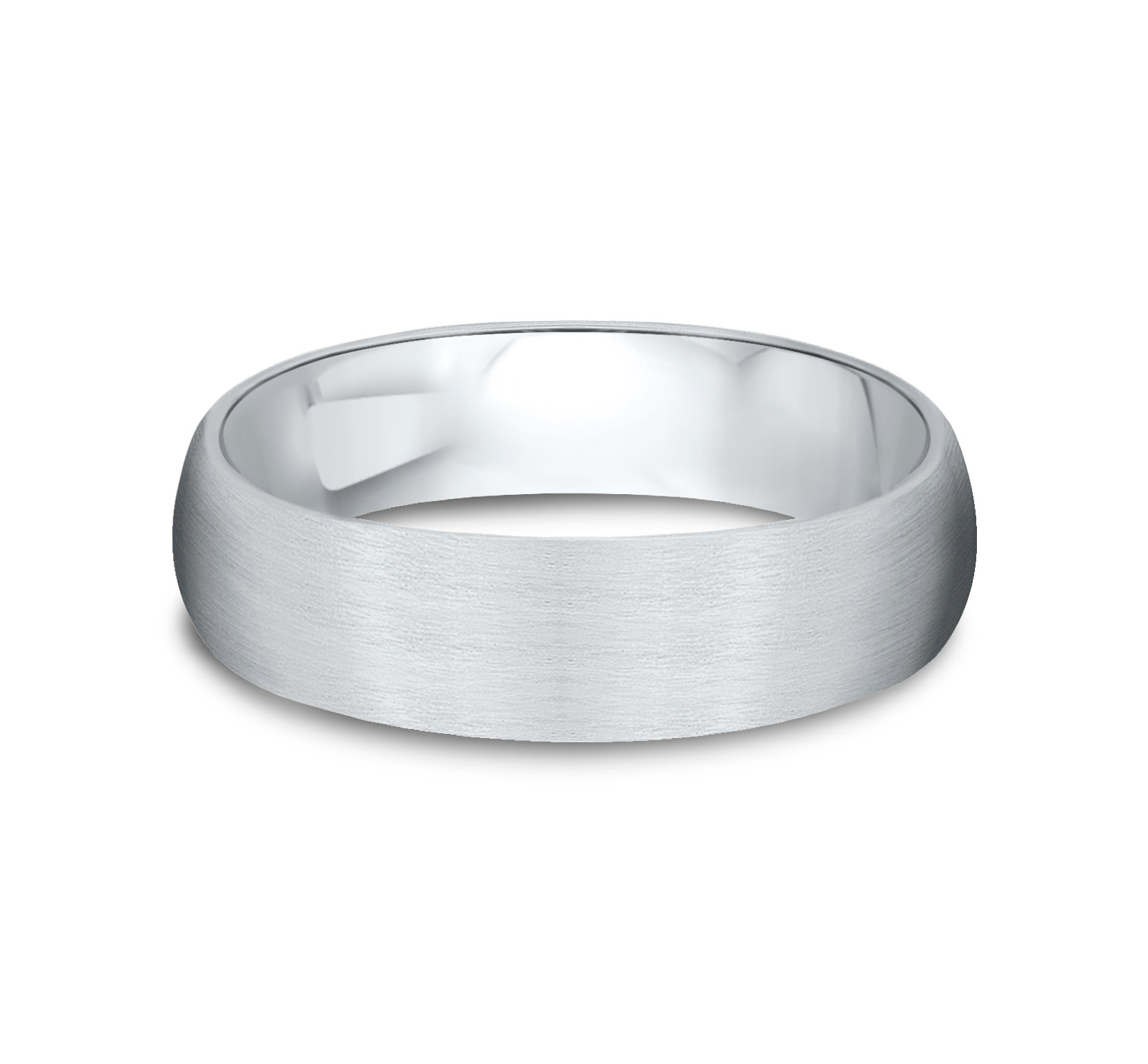 Midweight Classic Satin Finish Plain Band (6mm)