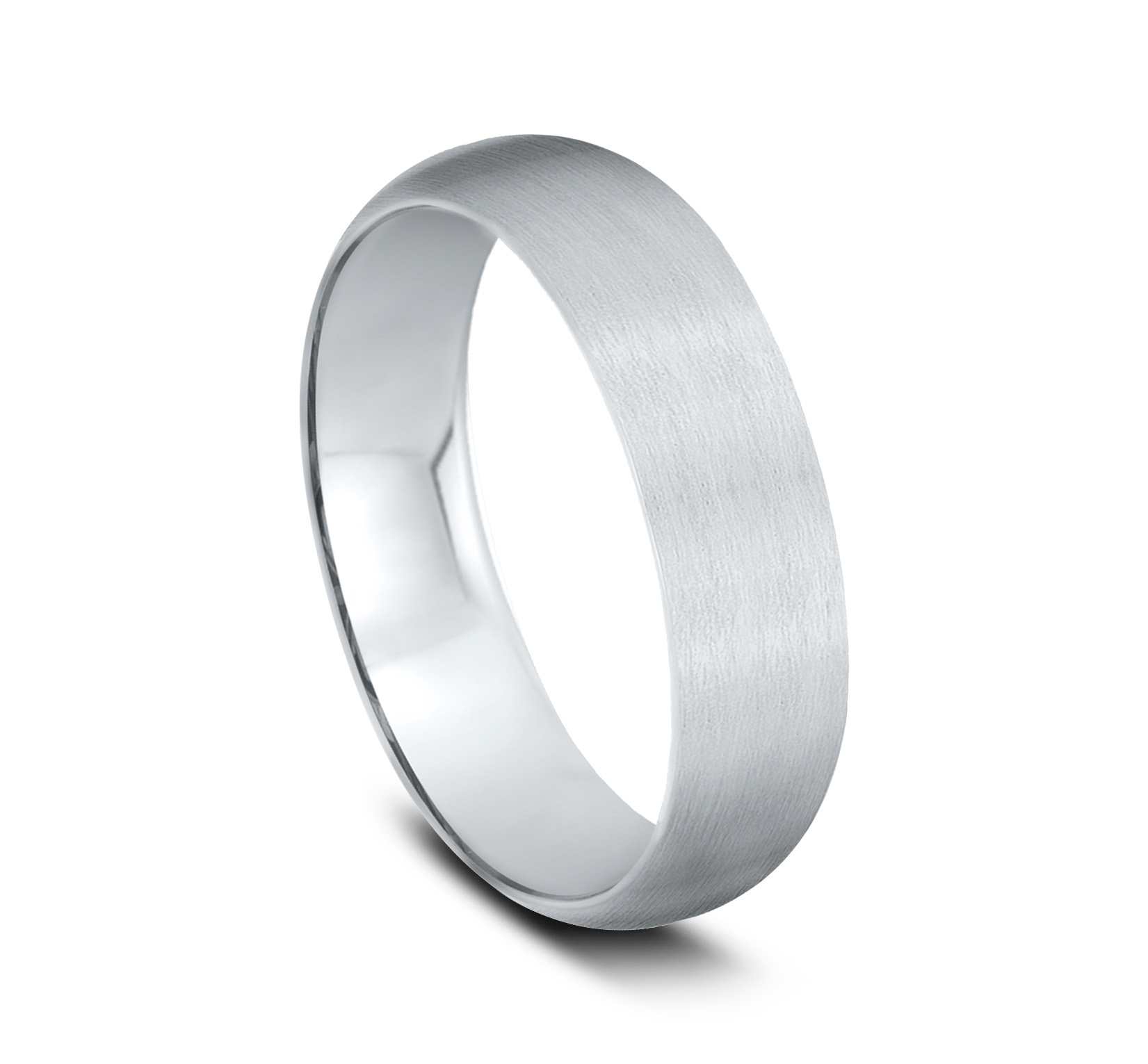 Midweight Classic Satin Finish Plain Band (6mm)