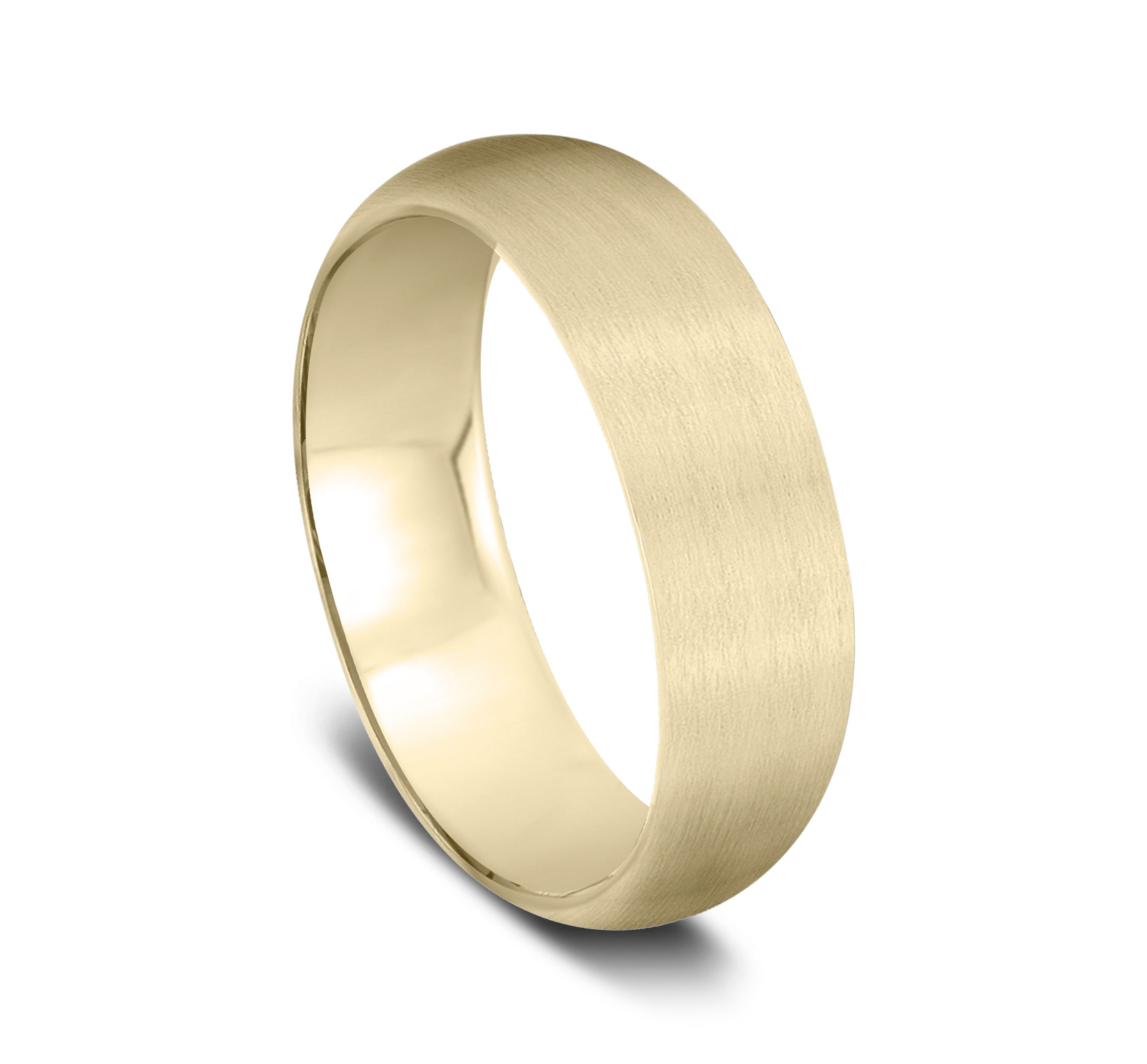 Midweight Classic Satin Finish Plain Band (7mm)