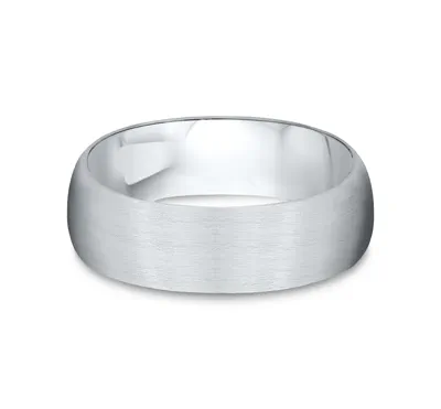 Midweight Classic Satin Finish Plain Band (8mm)