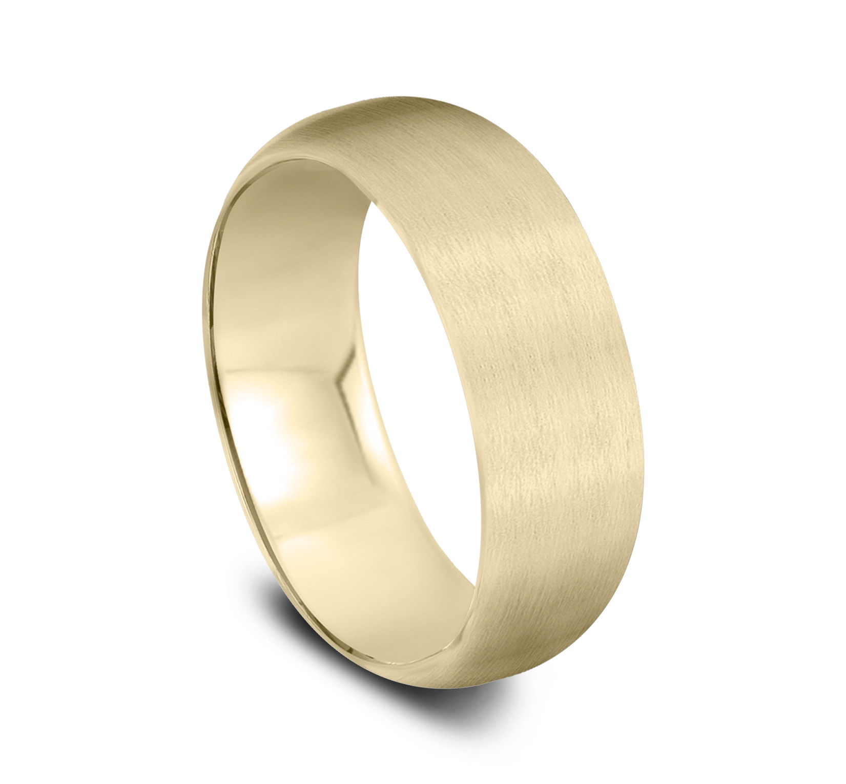 Midweight Classic Satin Finish Plain Band (8mm)