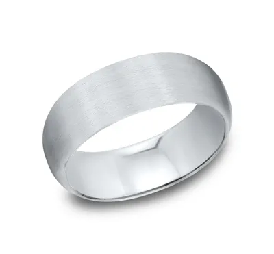 Midweight Classic Satin Finish Plain Band (8mm)