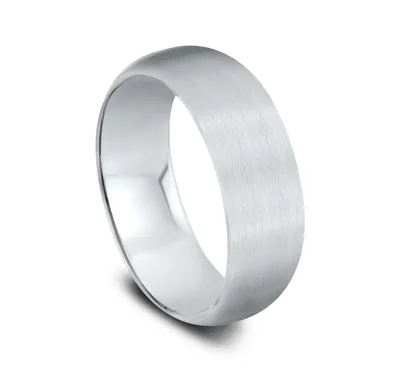 Midweight Classic Satin Finish Plain Band (8mm)