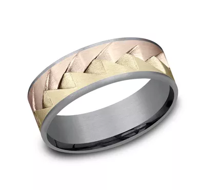 Apex Metal Duo Comfort-Fit Band (7.5mm)