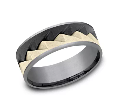 Apex Metal Trio Comfort-Fit Band (7.5mm)