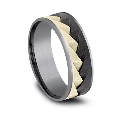 Apex Metal Trio Comfort-Fit Band (7.5mm)