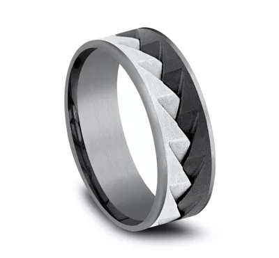 Apex Metal Trio Comfort-Fit Band (7.5mm)