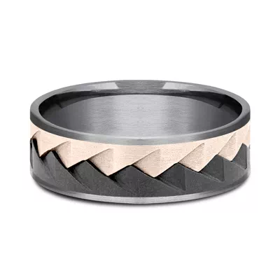 Apex Metal Trio Comfort-Fit Band (7.5mm)