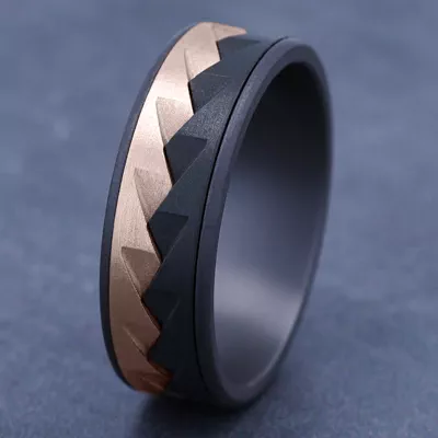 Apex Metal Trio Comfort-Fit Band (7.5mm)