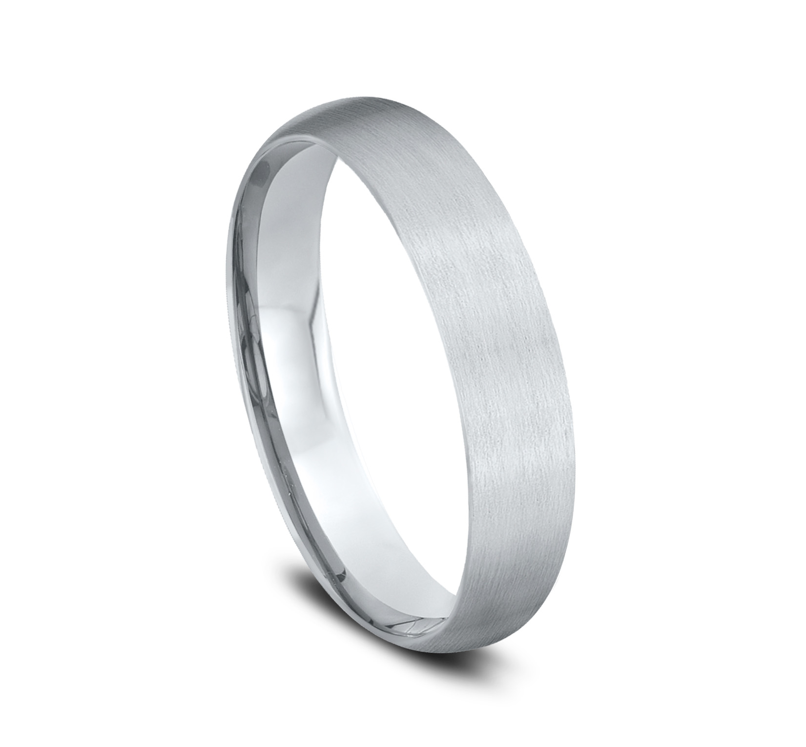Classic Comfort-Fit Satin Finish Band (4mm)