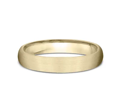 Classic Comfort-Fit Satin Finish Band (4mm)