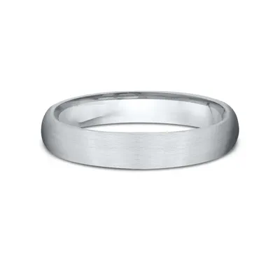 Classic Comfort-Fit Satin Finish Band (4mm)
