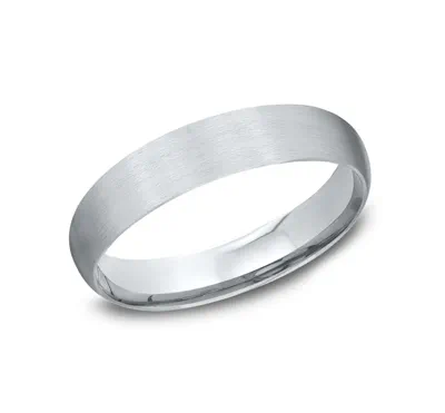 Classic Comfort-Fit Satin Finish Band (4mm)