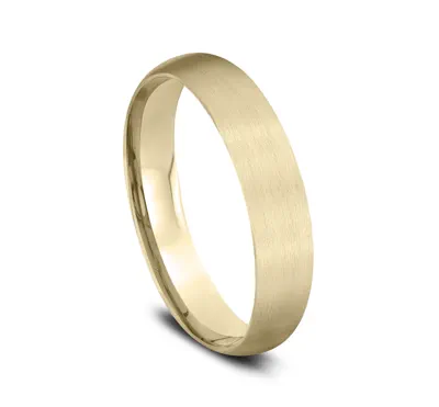 Classic Comfort-Fit Satin Finish Band (4mm)