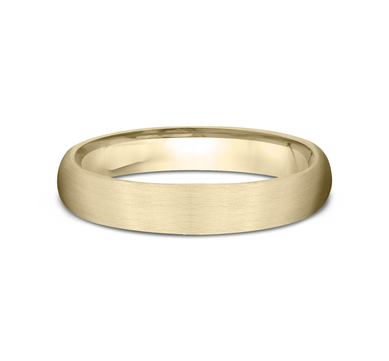 Classic Comfort-Fit Satin Finish Band (4mm)