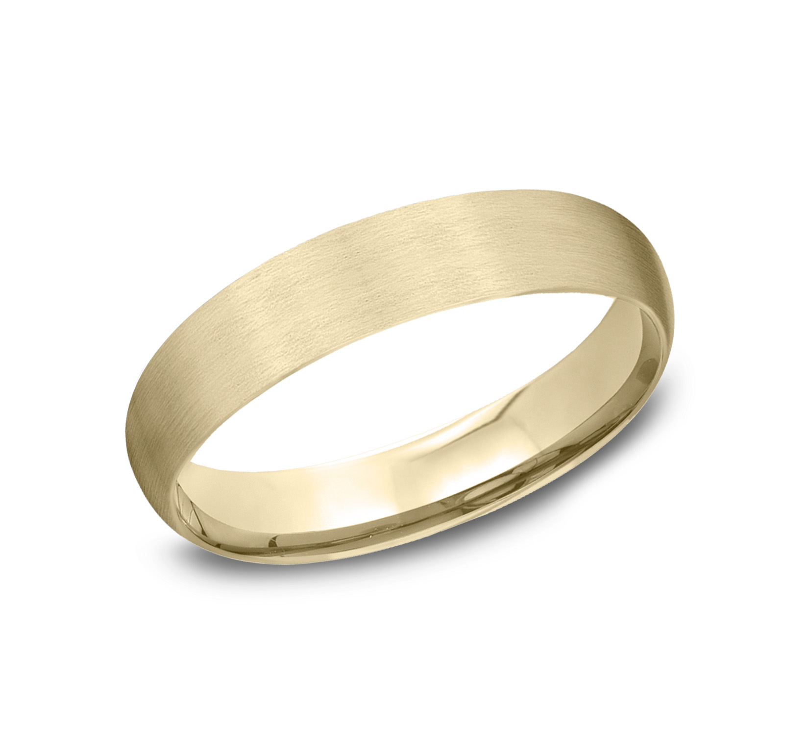 Classic Comfort-Fit Satin Finish Band (4mm)