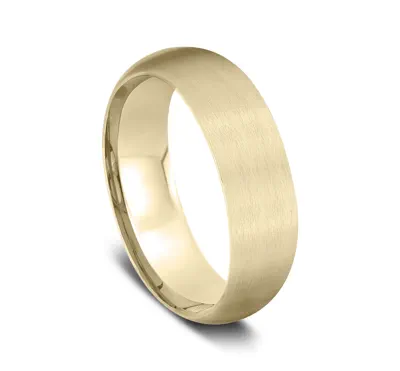 Classic Comfort-Fit Satin Finish Band (7mm)