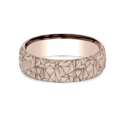 Prism Texture Comfort-Fit Band (6.5mm)