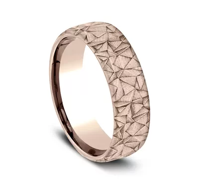 Prism Texture Comfort-Fit Band (6.5mm)