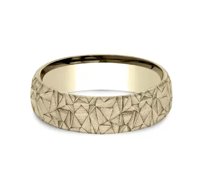 Prism Texture Comfort-Fit Band (6.5mm)
