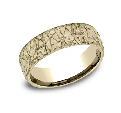 Prism Texture Comfort-Fit Band (6.5mm)
