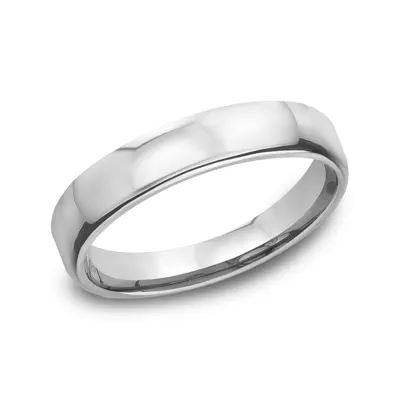 Cobalt Euro Comfort-Fit Plain Band (4.5mm)