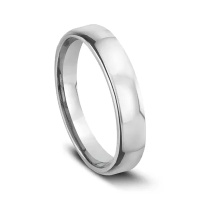 Cobalt Euro Comfort-Fit Plain Band (4.5mm)