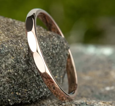 Polished Faceted Band (2mm)