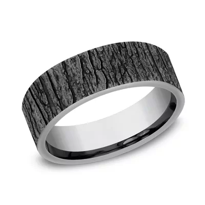 Ridgebark Tantalum Comfort-Fit Band (7mm)