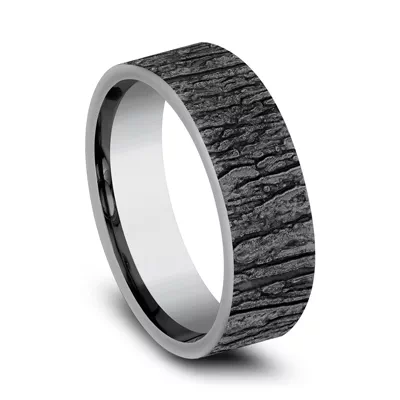 Ridgebark Tantalum Comfort-Fit Band (7mm)