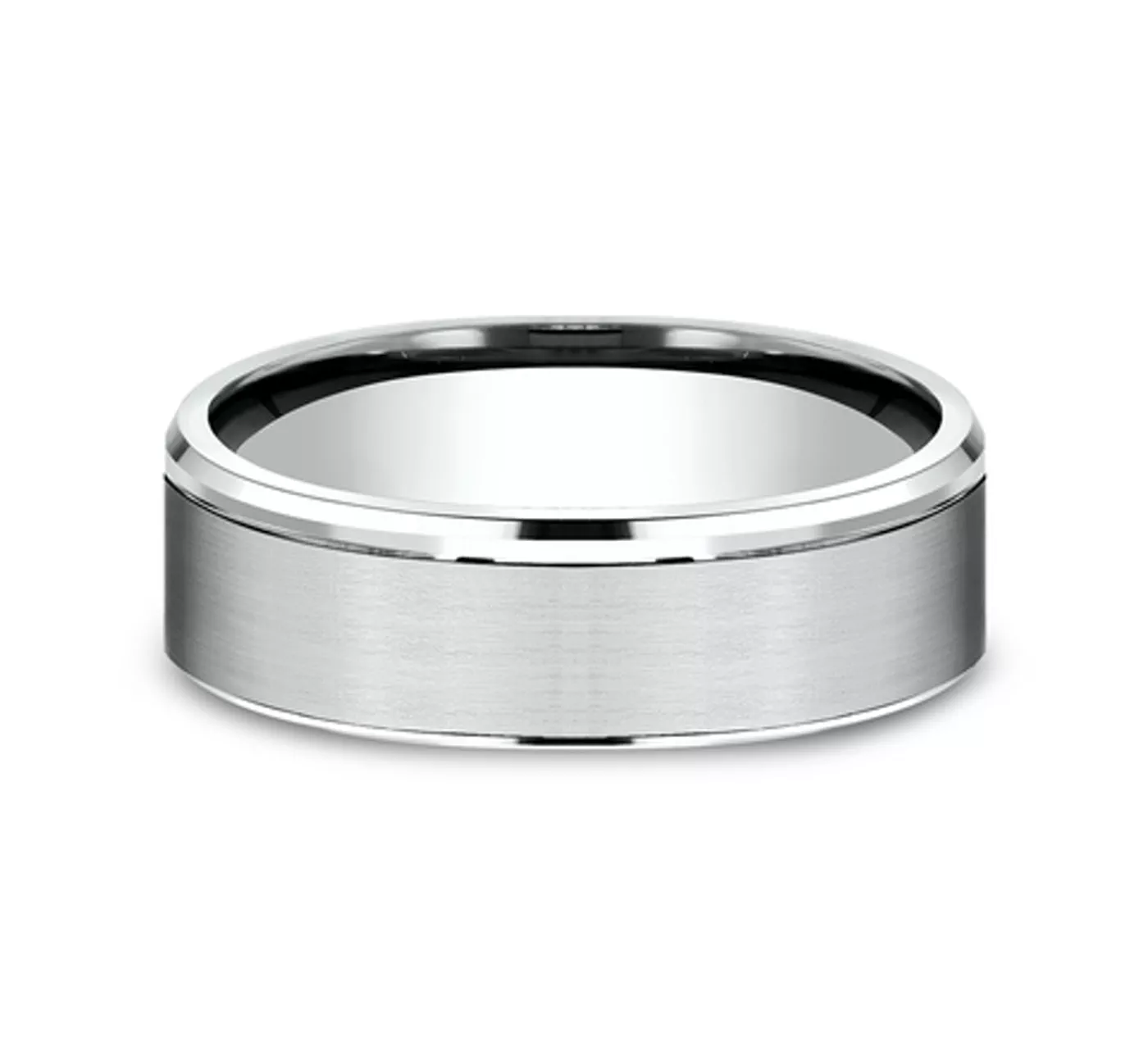 Brushed Edge-Line Comfort-Fit Band (6.5mm)