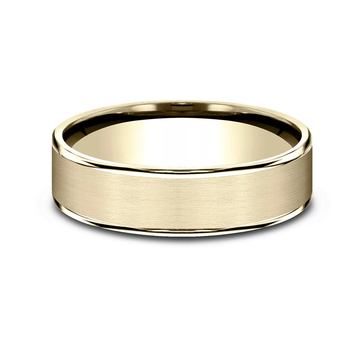 Axis Satin Comfort-Fit Band (6.5mm)