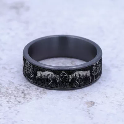 Wildforge Two-Tone Comfort-Fit Band (7.5mm)