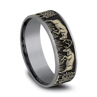 Wildforge Two-Tone Comfort-Fit Band (7.5mm)