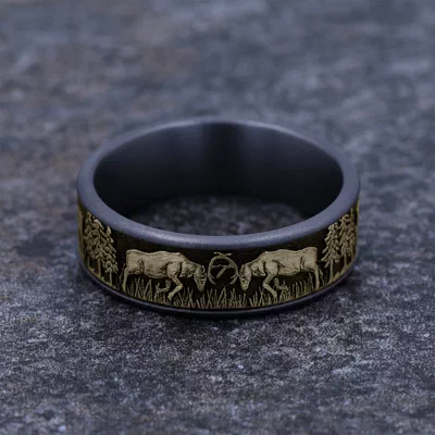 Wildforge Two-Tone Comfort-Fit Band (7.5mm)