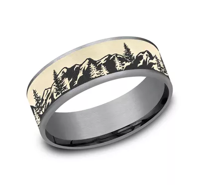 Summit Ridge Comfort-Fit Band (7.5mm)