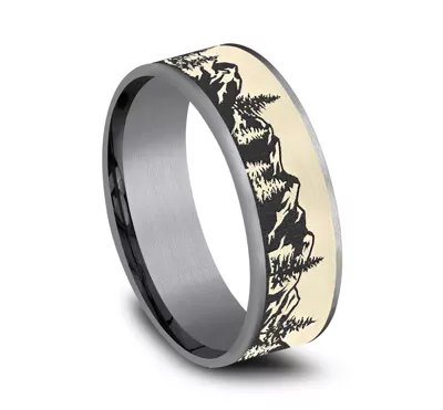 Summit Ridge Comfort-Fit Band (7.5mm)